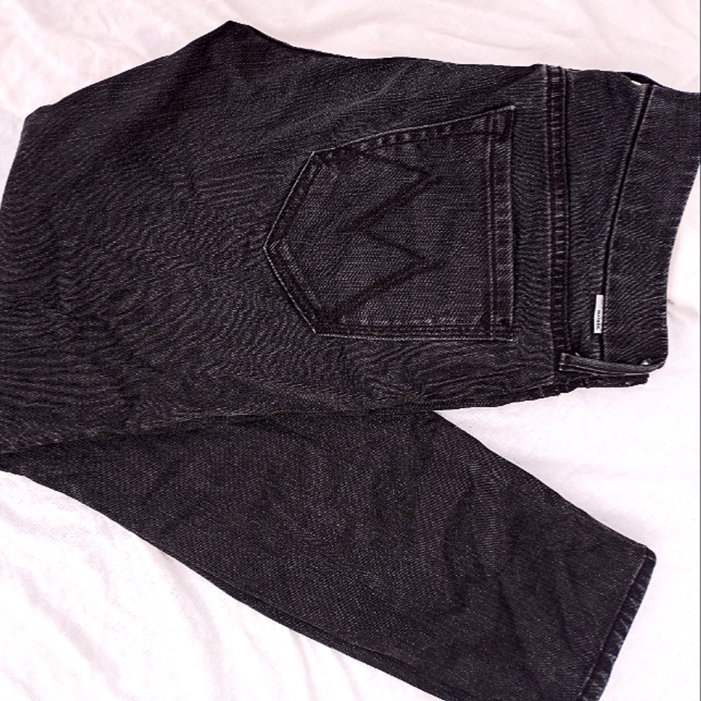 MOTHER crop jeans